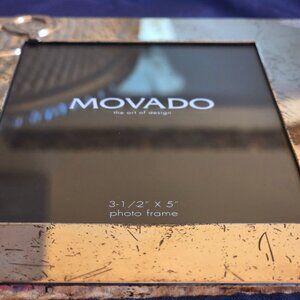 NEW MOVADO PHOTO FRAME IN TWO RINGS MODEL
